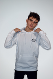 Sweat-shirt Blanc Coeur