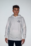 Sweat-shirt Blanc Coeur