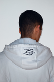 Sweat-shirt Blanc Capuche