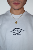 Sweat-shirt SC Blanc Centre