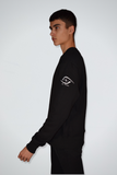 Sweat-shirt SC Noir Manche