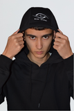 Sweat-shirt Noir Capuche