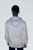 Sweat-shirt Blanc Coeur