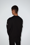 Sweat-shirt SC Noir Manche
